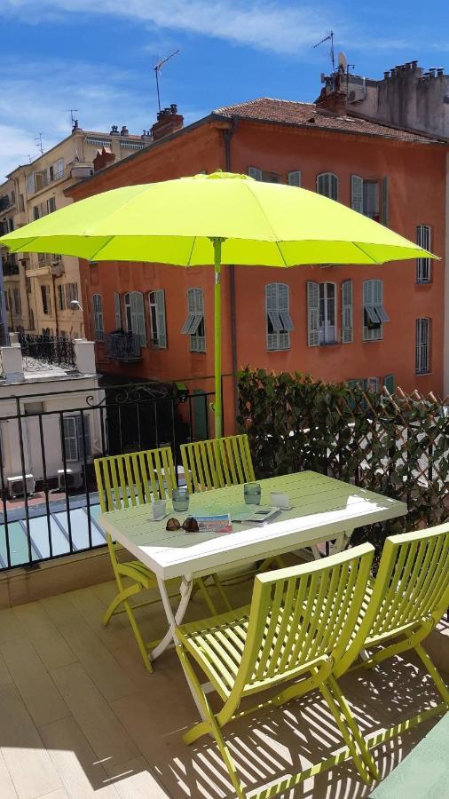 F2 Terrasse, Moderne, Hyper Centre, Clim, Ascenseur- Dubouchage Apartment นีซ ภายนอก รูปภาพ