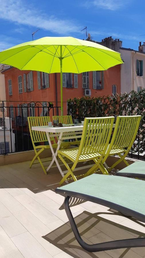 F2 Terrasse, Moderne, Hyper Centre, Clim, Ascenseur- Dubouchage Apartment นีซ ภายนอก รูปภาพ