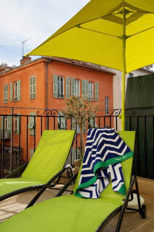 F2 Terrasse, Moderne, Hyper Centre, Clim, Ascenseur- Dubouchage Apartment นีซ ภายนอก รูปภาพ